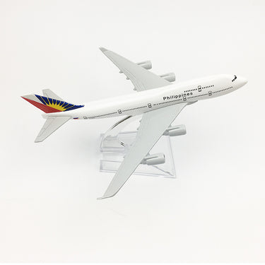 Philippines Airlines Aeroplane model Boeing 747 airplane 16CM Metal alloy diecast 1:400 airplane AV8R